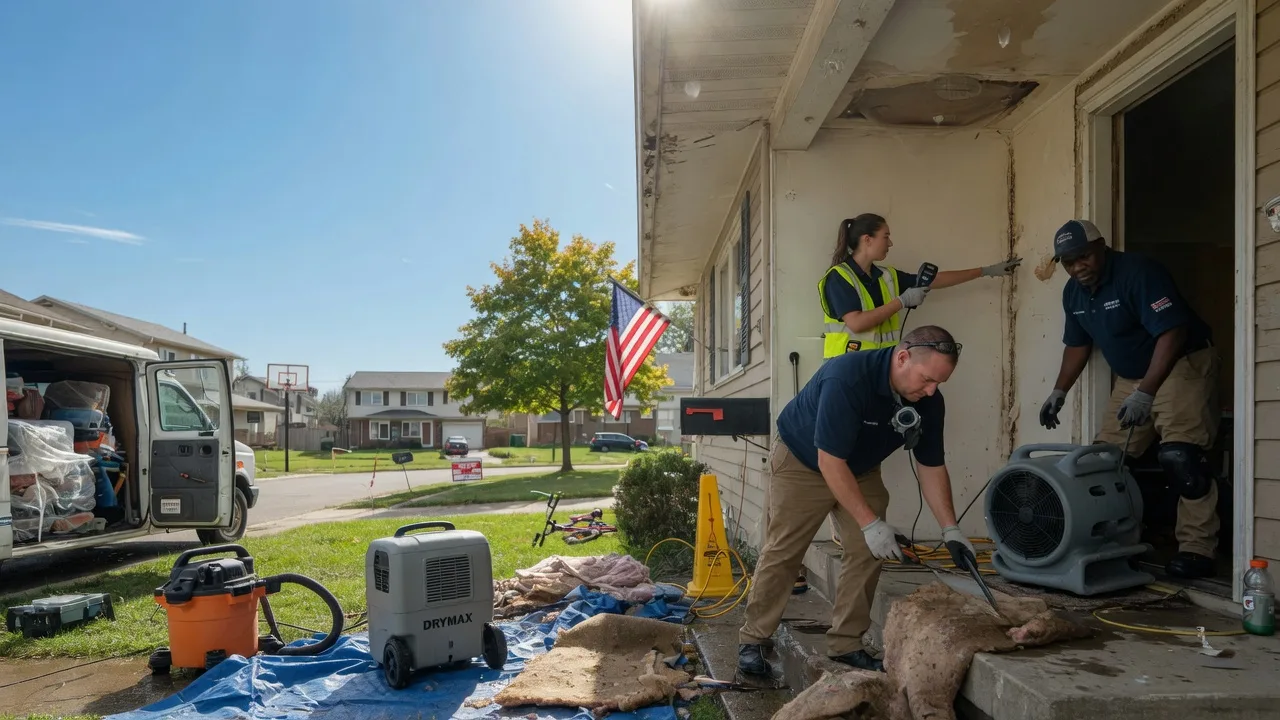 Water Damage Restoration in Rosholt, WI near me